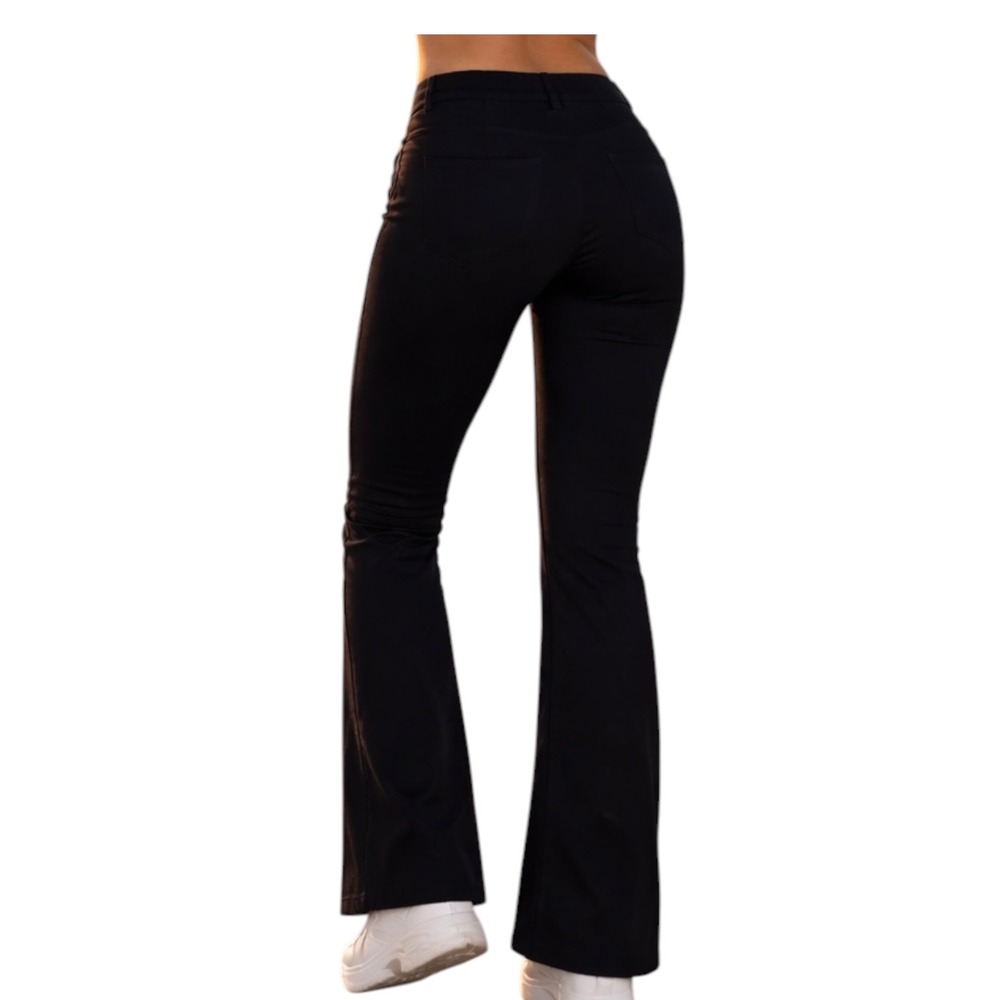 Betabrand NWT Size L Petite navy yoga dress pants straight leg workwear size l - Picture 2 of 7